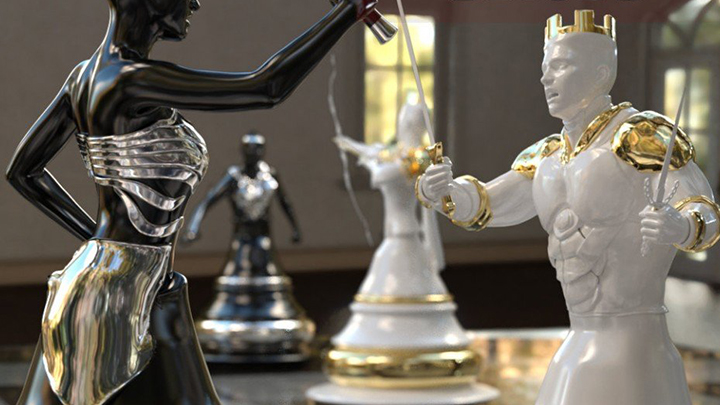 Daz3DPoser_国际象棋001