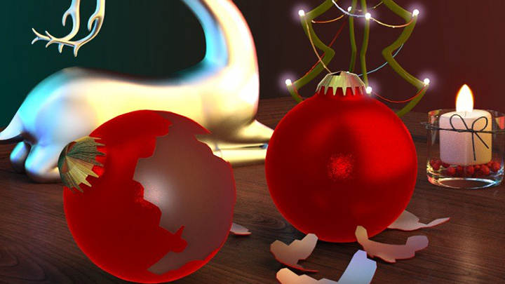 Daz3DPoser_圣诞装饰002