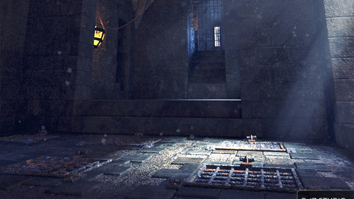 Daz3DPoser_城堡室内001