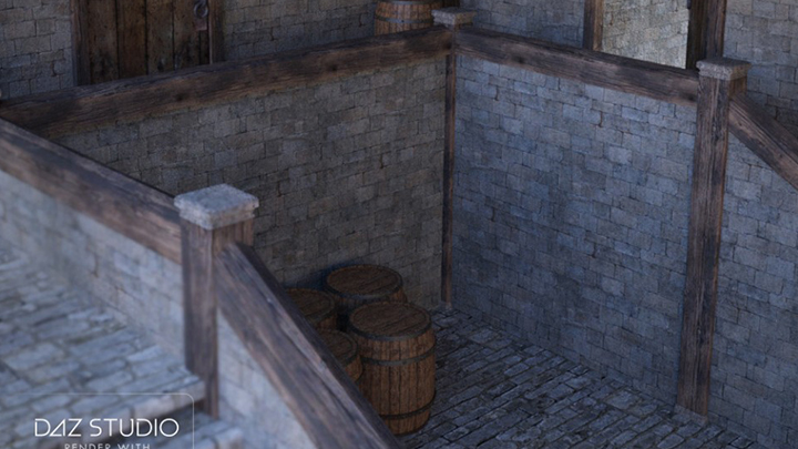 Daz3DPoser_城堡室内004