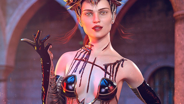 Daz3DPoser_女性085