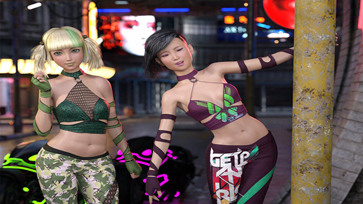 Daz3DPoser_女性320