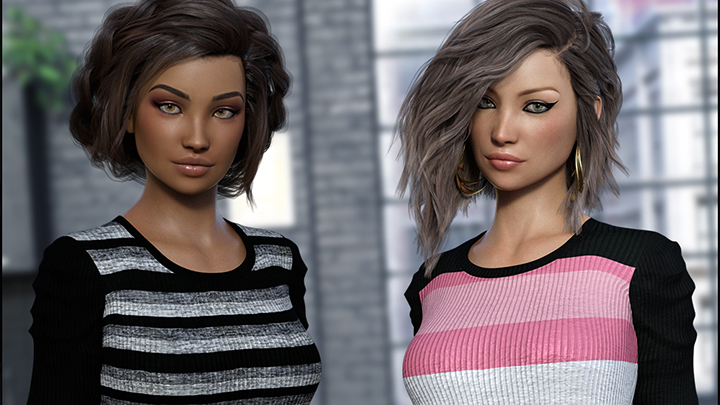 Daz3DPoser_女性342