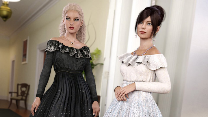 Daz3DPoser_女性352