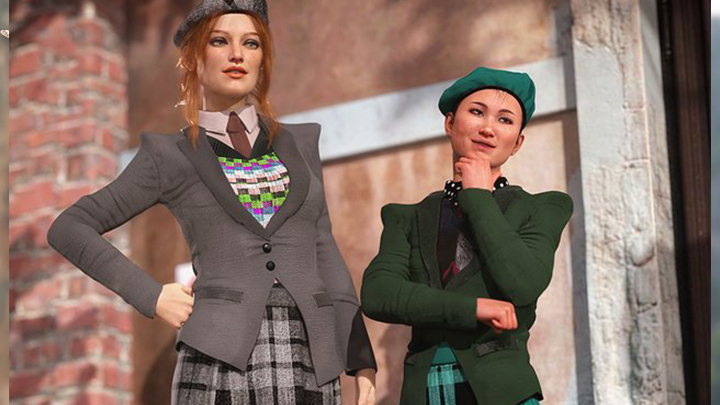 Daz3DPoser_女性397