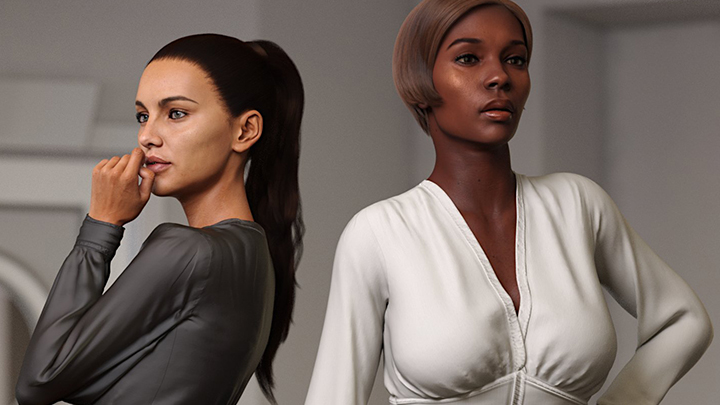 Daz3DPoser_女性418