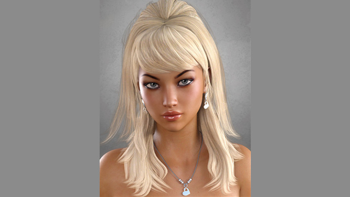 Daz3DPoser_女性人物3723