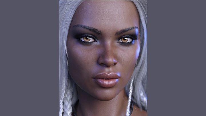 Daz3DPoser_女性人物3735