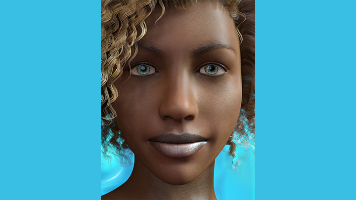 Daz3DPoser_女性人物3764