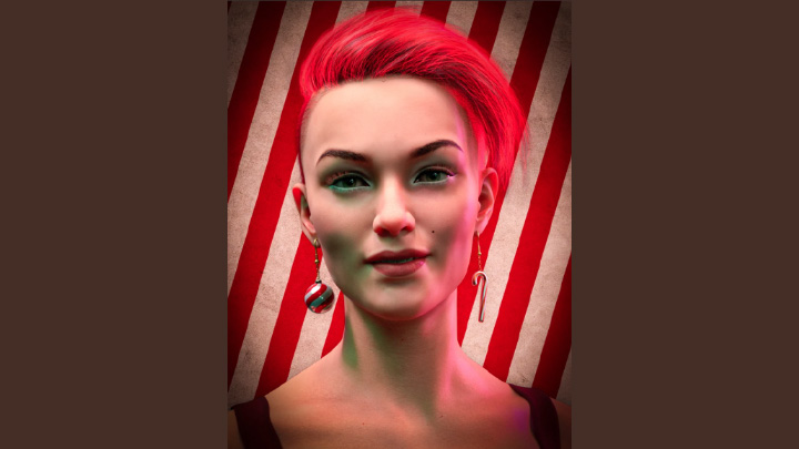 Daz3DPoser_女性人物3766