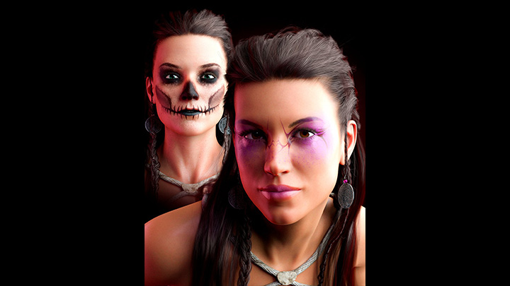 Daz3DPoser_女性人物3769