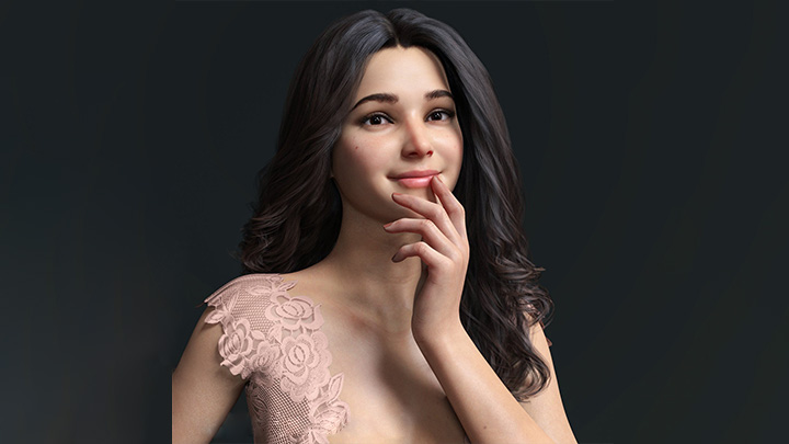 Daz3DPoser_女性人物3791