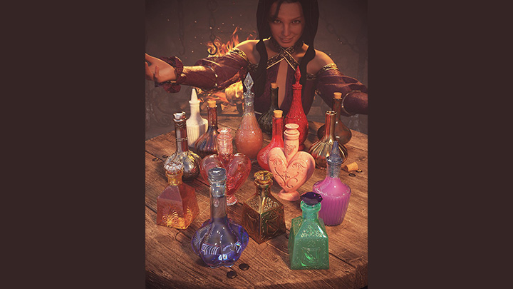 Daz3DPoser_女性人物3798