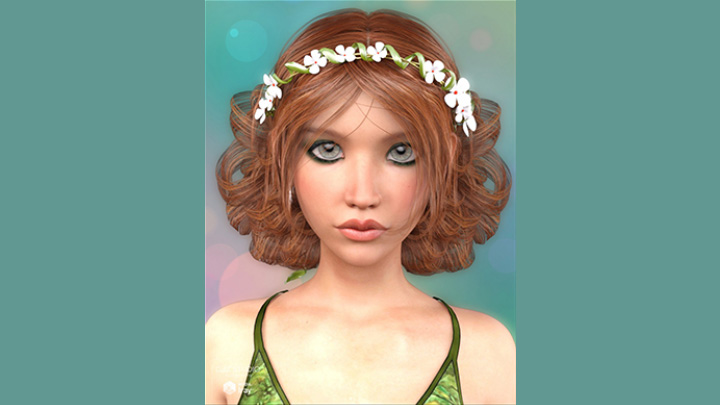 Daz3DPoser_女性人物3848