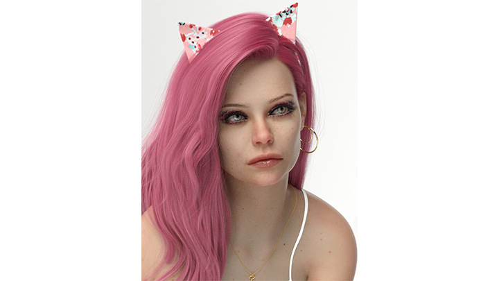 Daz3DPoser_女性人物3881