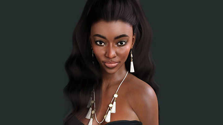 Daz3DPoser_女性人物3923