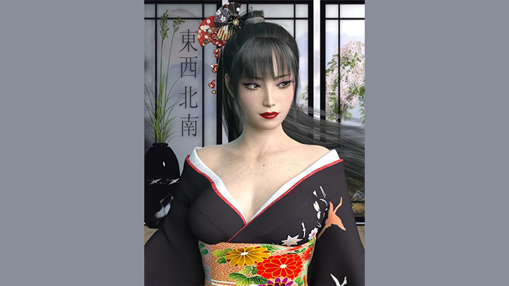 Daz3DPoser_女性人物3928