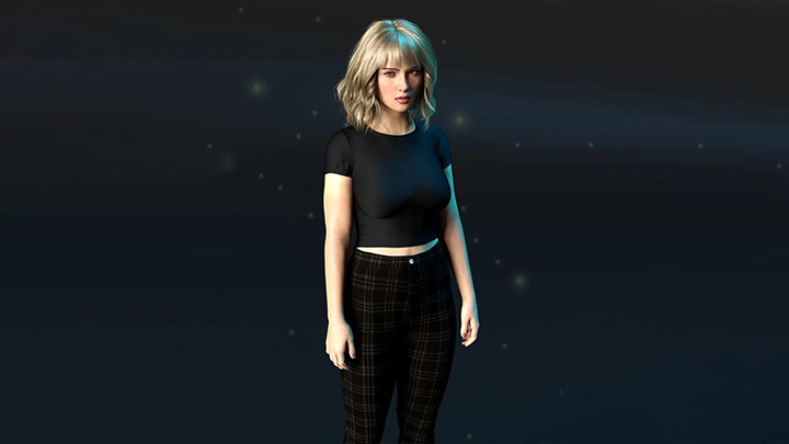 Daz3DPoser_女性人物3934