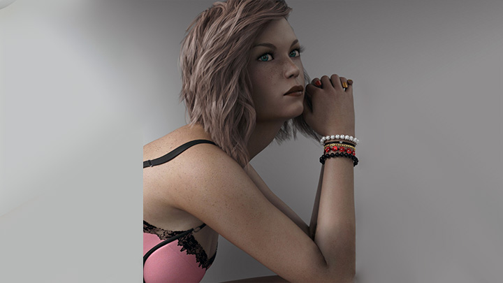 Daz3DPoser_女性人物3946