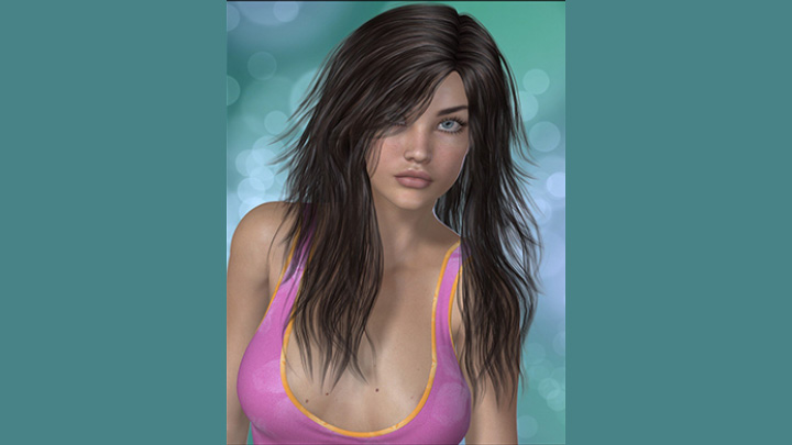 Daz3DPoser_女性人物3959