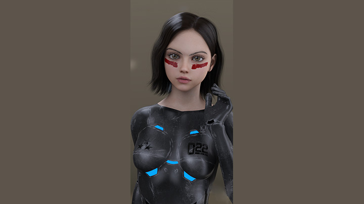 Daz3DPoser_女性人物3967