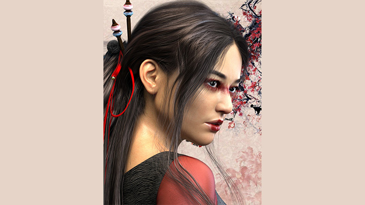 Daz3DPoser_女性人物3986