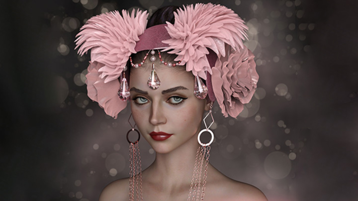 Daz3DPoser_女性人物4005