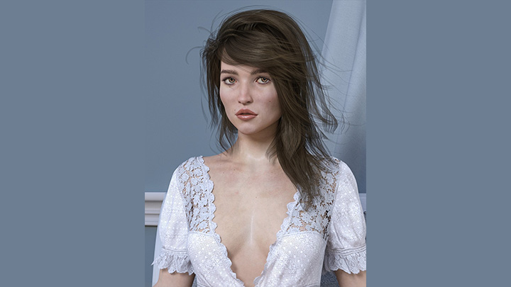 Daz3DPoser_女性人物4121