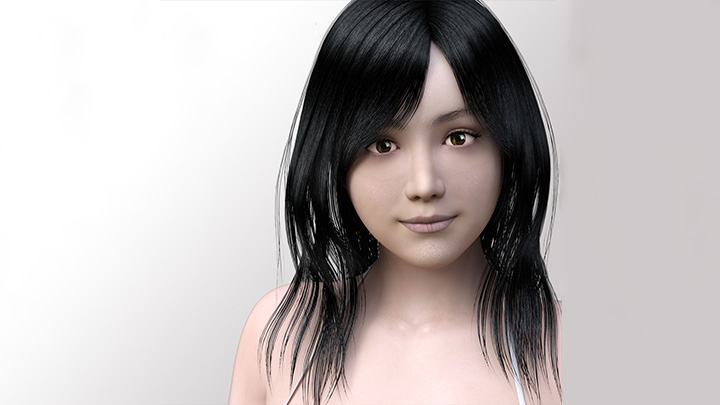 Daz3DPoser_女性人物4136