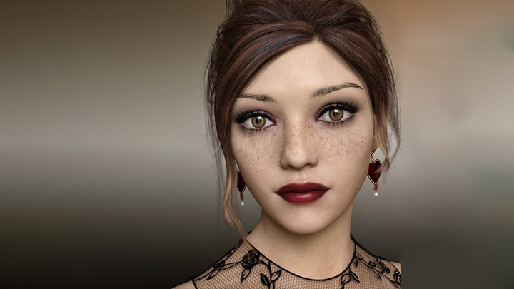 Daz3DPoser_女性人物4156