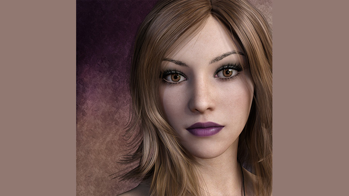 Daz3DPoser_女性人物4163