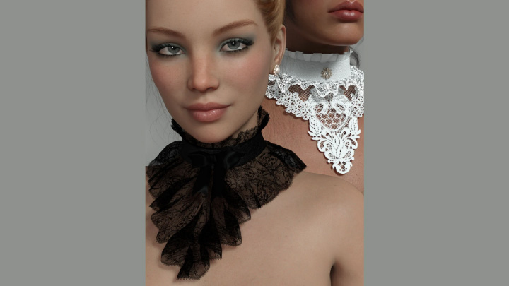 Daz3DPoser_女性人物4177