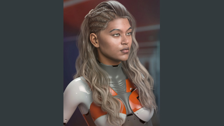 Daz3DPoser_女性人物4186