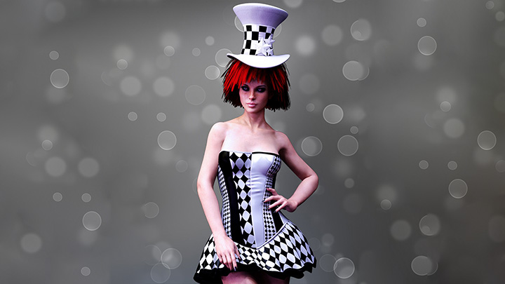 Daz3DPoser_女性人物4201