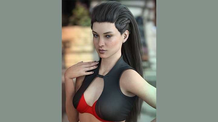 Daz3DPoser_女性人物4220