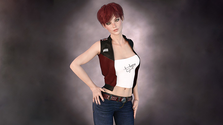 Daz3DPoser_女性人物4229