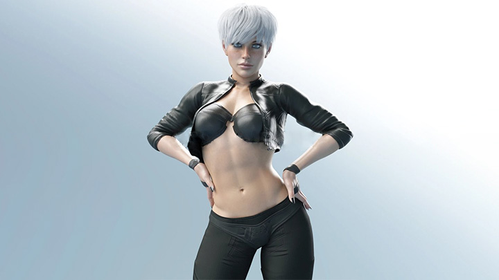 Daz3DPoser_女性人物4238