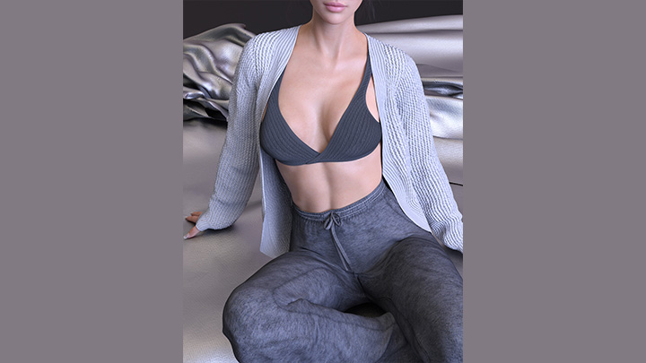 Daz3DPoser_女性人物4246