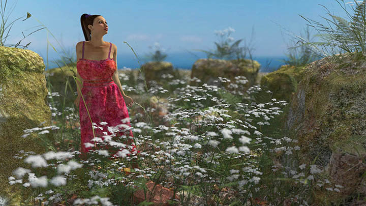 Daz3DPoser_女性人物4263