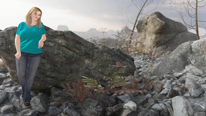 Daz3DPoser_女性人物4265