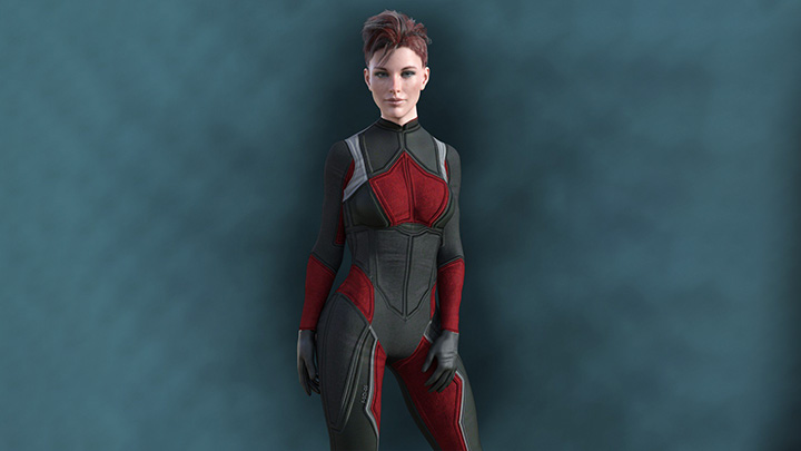 Daz3DPoser_女性人物4297