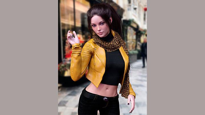 Daz3DPoser_女性人物4310