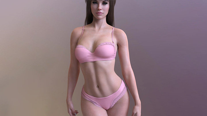Daz3DPoser_女性人物4311