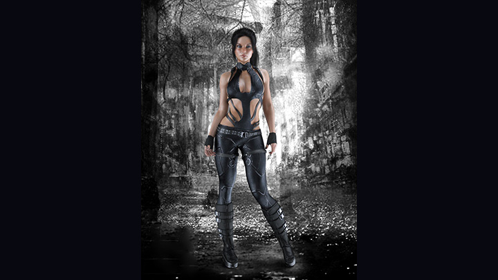 Daz3DPoser_女性人物4322