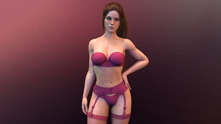 Daz3DPoser_女性人物4367