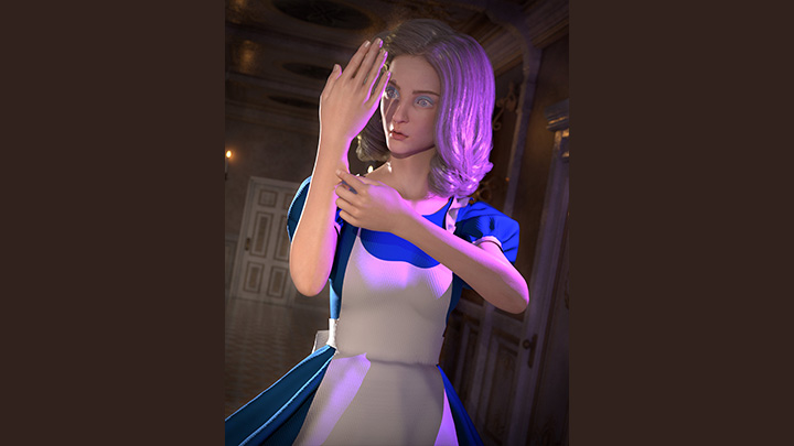 Daz3DPoser_女性人物4380