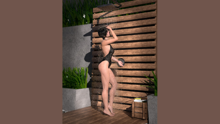 Daz3DPoser_女性人物4388