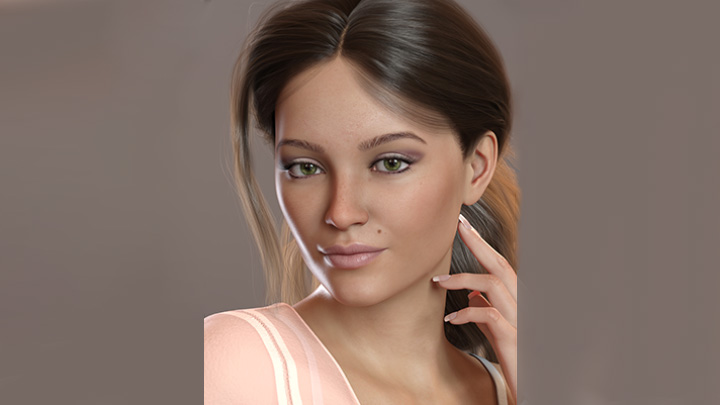 Daz3DPoser_女性人物4418