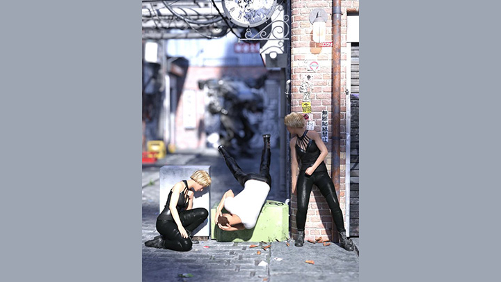 Daz3DPoser_女性人物4426