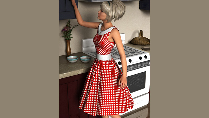 Daz3DPoser_女性人物4427